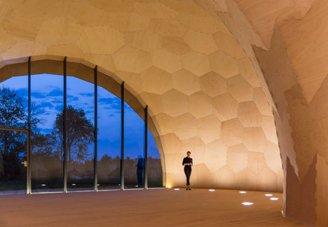 Landesgartenschau Exhibition Hall at University of Stuttgart