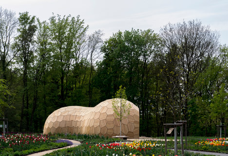 Landesgartenschau Exhibition Hall at University of Stuttgart