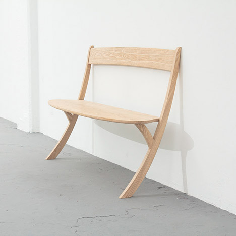 Leaning Bench by Izabela Boloz