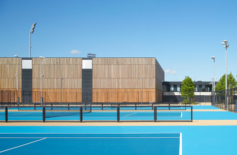 Lee Valley Hockey and Tennis Centre by Stanton Williams