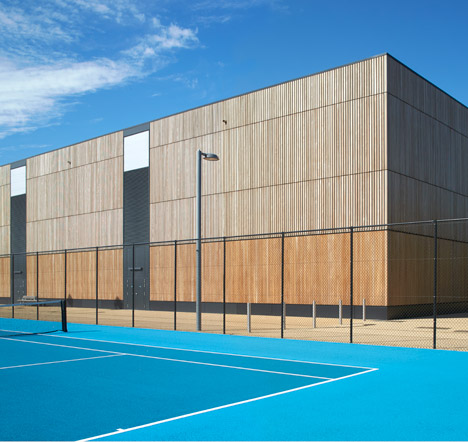 Lee Valley Hockey and Tennis Centre by Stanton Williams