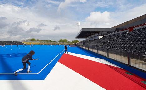 Lee Valley Hockey and Tennis Centre by Stanton Williams