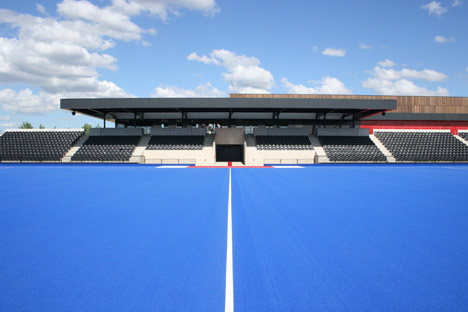 Lee Valley Hockey and Tennis Centre by Stanton Williams
