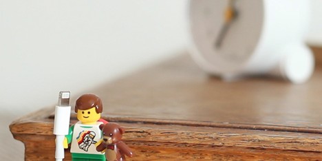 Lego and Sugru cable holders