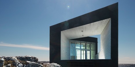 Fogo Island Long Studio by Saunders Architecture