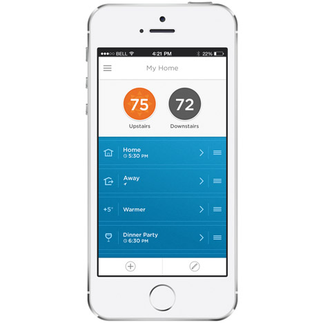 Lyric smart thermostat by Honeywell