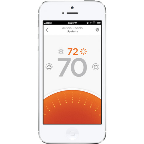 Lyric smart thermostat by Honeywell