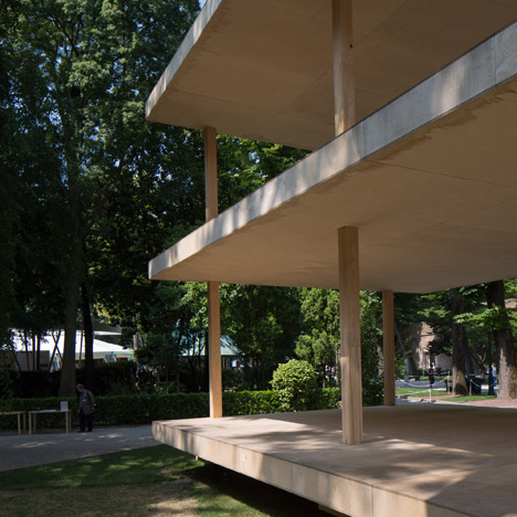 Le Corbusier's Maison Dom-ino realised at Venice Architecture Biennale by the Architectural Association