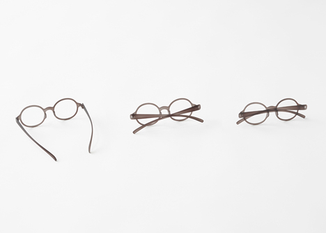 New reading computer glasses for Byn by Nendo