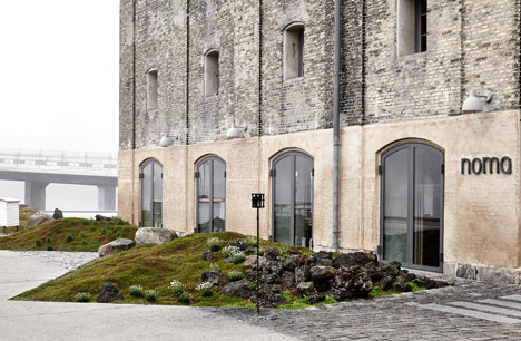 Noma restaurant landscaping by Polyform Architects