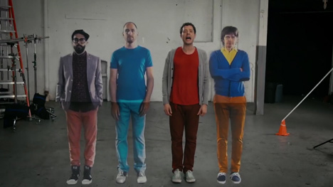 The Writing's On The Wall music video by OK Go