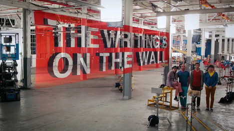 The Writing's On The Wall music video by OK Go