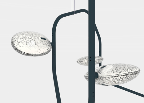 Palindrome chandelier by Rich Brilliant Willing