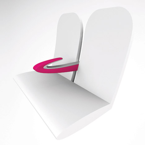 Paperclip Armrest by James Lee