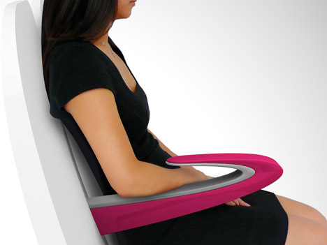 Paperclip Armrest by James Lee