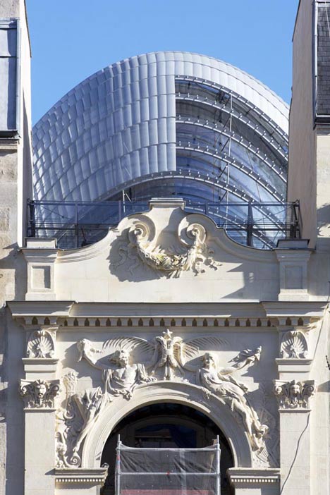 Pathe Foundation installation in Paris by Renzo Piano