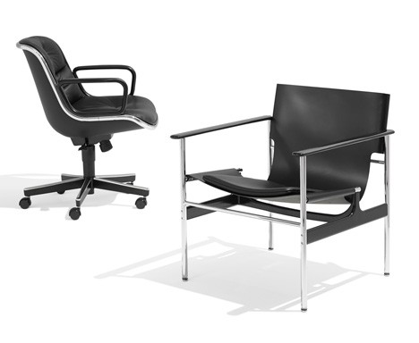 Pollock Arm Chair and Pollock Executive Chair for Knoll