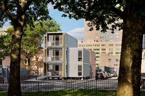 Post-disaster housing for New York by Garrison Architects