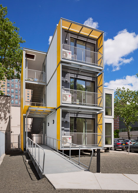 Post-disaster housing for New York by Garrison Architects