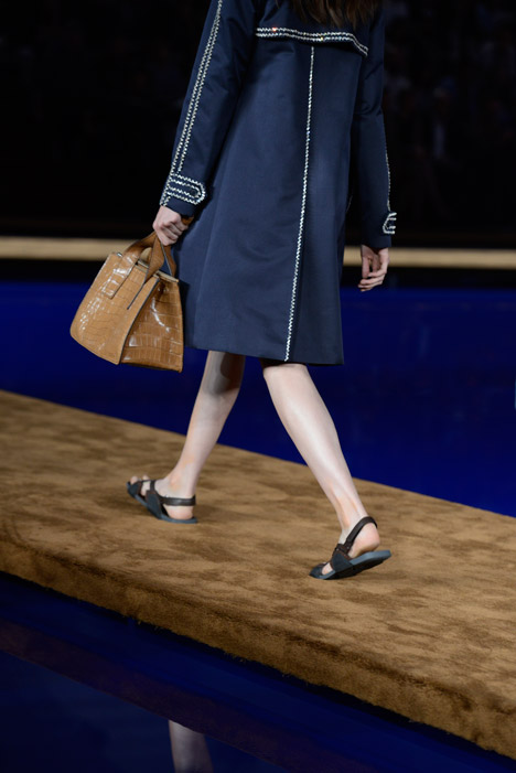 Rem Koolhaas' Prada SS15 catwalk