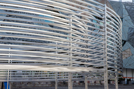 Radiant Lines Federation Square project by Asif Khan