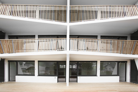Ragnitzstrasse 36 apartment block by Love Architecture and Urbanism