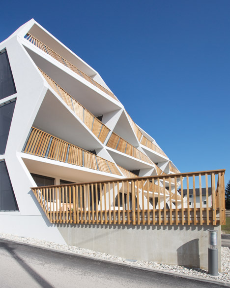 Ragnitzstrasse 36 apartment block by Love Architecture and Urbanism
