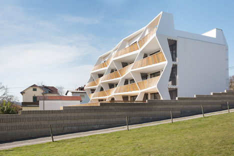 Ragnitzstrasse 36 apartment block by Love Architecture and Urbanism