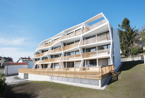 Ragnitzstrasse 36 apartment block by Love Architecture and Urbanism