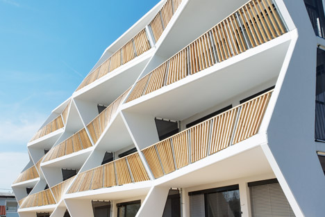 Ragnitzstrasse 36 apartment block by Love Architecture and Urbanism