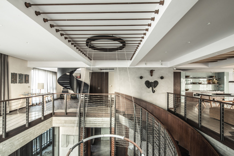 X intiandi Penthouse, Shanghai, China by Joyce Wang Studio X intiandi Penthouse, Shanghai, China by Joyce Wang Studio