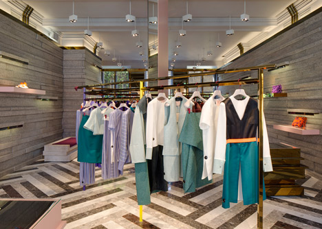 Roksanda Ilincic store by David Adjaye