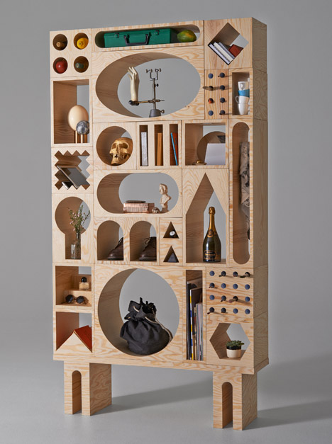 Room shelving unit by Kyuhyung Cho and Erik Olovsson