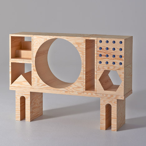 Room shelving unit by Kyuhyung Cho and Erik Olovsson