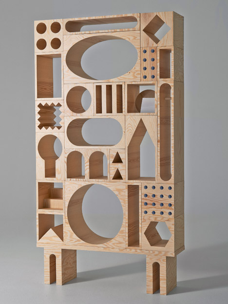 Room shelving unit by Kyuhyung Cho and Erik Olovsson