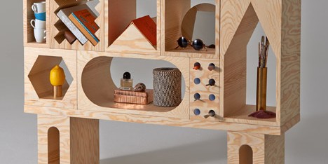 Room shelving unit by Kyuhyung Cho and Erik Olovsson