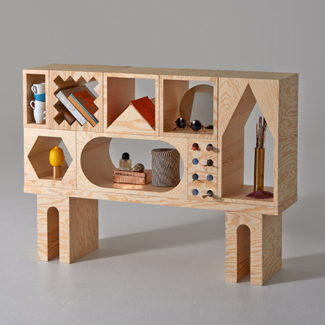 Room shelving unit by Kyuhyung Cho and Erik Olovsson