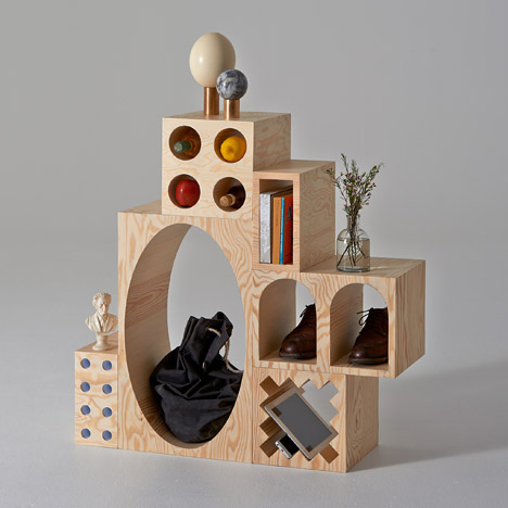 Room shelving unit by Kyuhyung Cho and Erik Olovsson