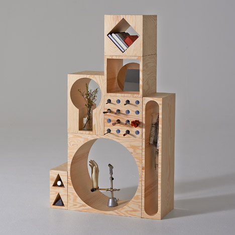 Room shelving unit by Kyuhyung Cho and Erik Olovsson