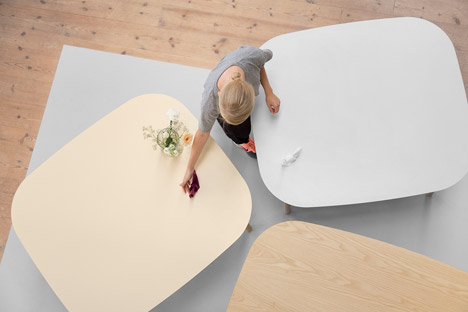 Sam table by Note Design Studio