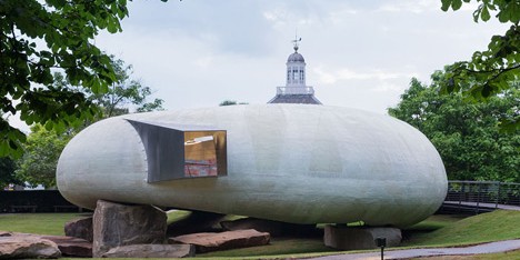 Serpentine Gallery Pavilion 2014 by Smiljan Radić opens