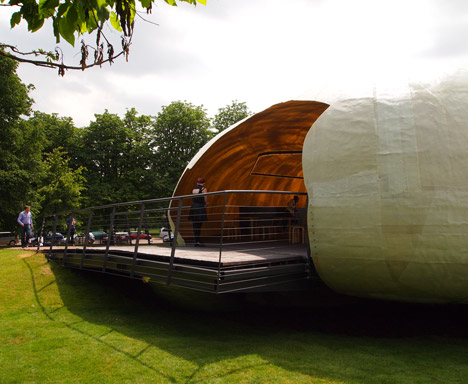 Serpentine Gallery Pavilion 2014 by Smiljan Radic