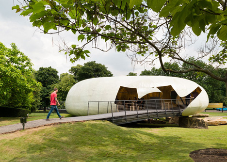 Serpentine Pavilion photographed by Jim Stephenson