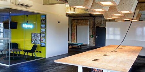 Kinzo converts three floors of former Berlin brewery into headquarters for Soundcloud