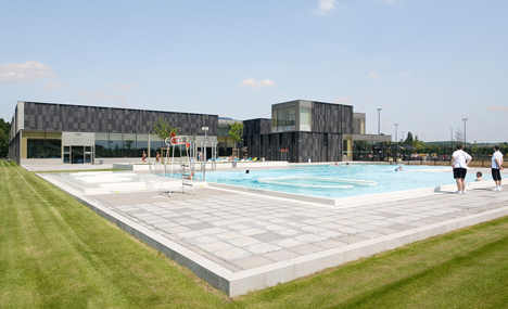 Swimming pool complex Maastricht by Slangen + Koenis Architecten
