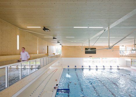 Swimming pool complex Maastricht by Slangen + Koenis Architecten
