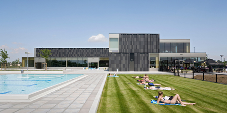 Swimming pool complex Maastricht by Slangen + Koenis Architecten