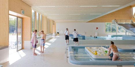 Swimming pool complex Maastricht by Slangen + Koenis Architecten
