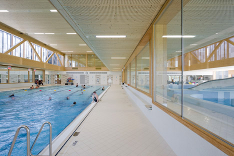 Swimming pool complex Maastricht by Slangen + Koenis Architecten