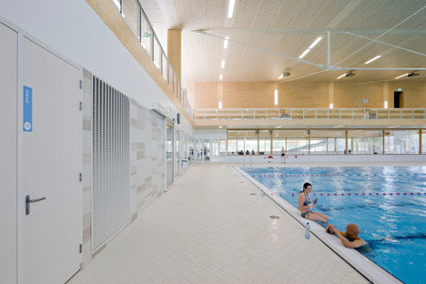 Swimming pool complex Maastricht by Slangen + Koenis Architecten